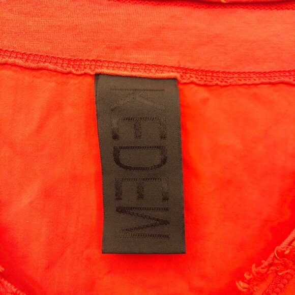 Kedem Sasson Raw Edge Boxy V-Neck Dolman Top - Picture 5 of 7